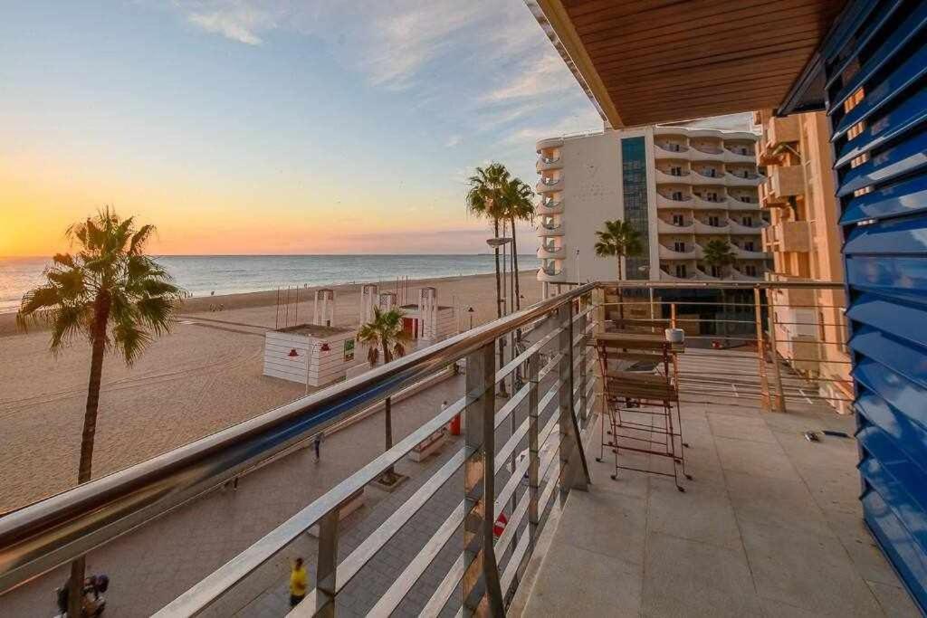 Preciado Apartamento Con Vistas Frontales Al Mar Cádiz Buitenkant foto